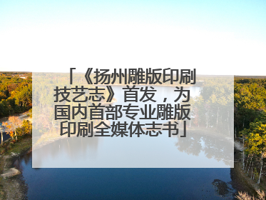 《扬州雕版印刷技艺志》首发，为国内首部专业雕版印刷全媒体志书