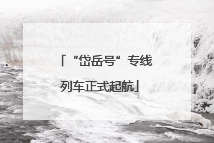 “岱岳号”专线列车正式起航