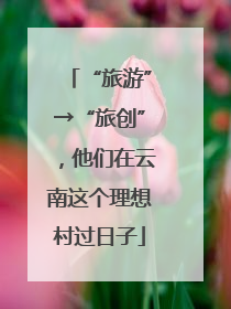 “旅游”→“旅创”，他们在云南这个理想村过日子