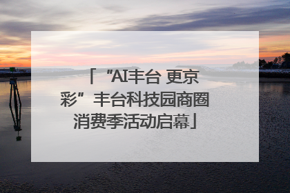 “AI丰台 更京彩”丰台科技园商圈消费季活动启幕