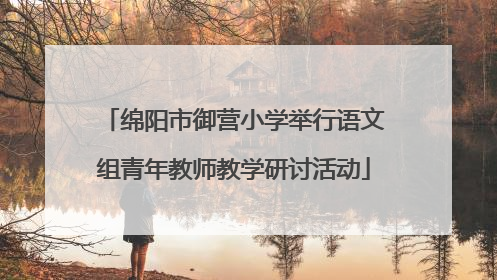 绵阳市御营小学举行语文组青年教师教学研讨活动