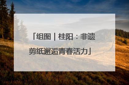 组图｜桂阳：非遗剪纸邂逅青春活力