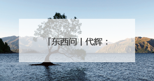 东西问丨代辉：中国恐龙化石如何对话世界？