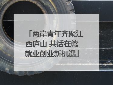 两岸青年齐聚江西庐山 共话在赣就业创业新机遇