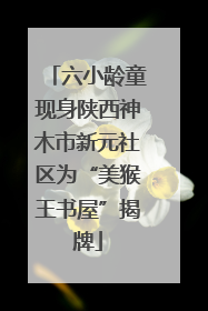 六小龄童现身陕西神木市新元社区为“美猴王书屋”揭牌