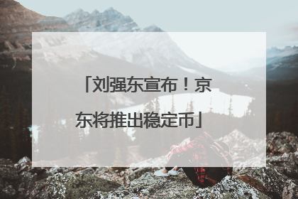 刘强东宣布！京东将推出稳定币