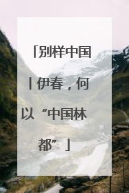 别样中国丨伊春，何以“中国林都”