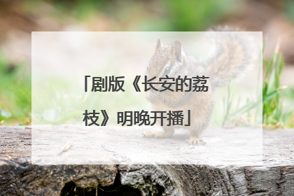 剧版《长安的荔枝》明晚开播