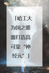 哈工大为国之重器打造高可靠“神经元”