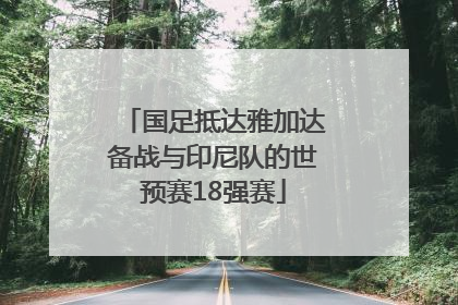 国足抵达雅加达备战与印尼队的世预赛18强赛