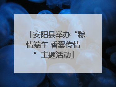 安阳县举办“粽情端午 香囊传情”主题活动