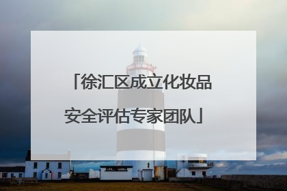 徐汇区成立化妆品安全评估专家团队
