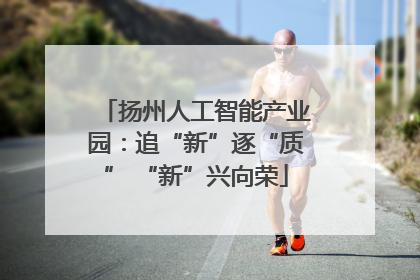 扬州人工智能产业园：追“新”逐“质” “新”兴向荣