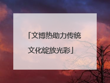 文博热助力传统文化绽放光彩