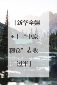 新华全媒+丨“中原粮仓”麦收过半
