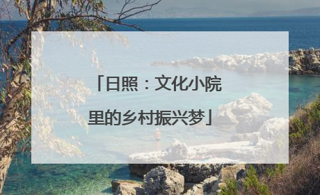 日照：文化小院里的乡村振兴梦