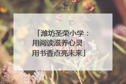潍坊圣荣小学：用阅读滋养心灵 用书香点亮未来