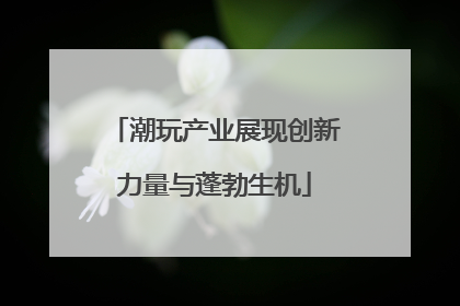潮玩产业展现创新力量与蓬勃生机