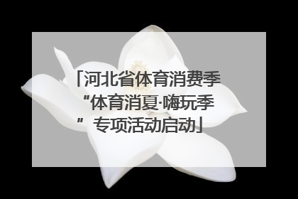河北省体育消费季“体育消夏·嗨玩季”专项活动启动