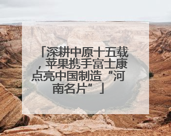 深耕中原十五载，苹果携手富士康点亮中国制造“河南名片”
