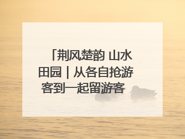 荆风楚韵 山水田园｜从各自抢游客到一起留游客 钟祥七村抱团解了“乡愁”添了“乡酬”