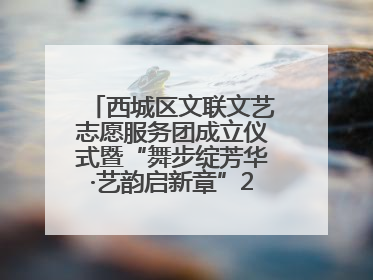 西城区文联文艺志愿服务团成立仪式暨“舞步绽芳华·艺韵启新章”2025年舞蹈大赛展演圆满举办