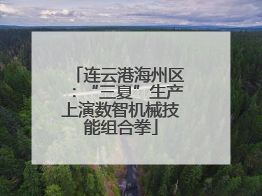 连云港海州区：“三夏”生产上演数智机械技能组合拳