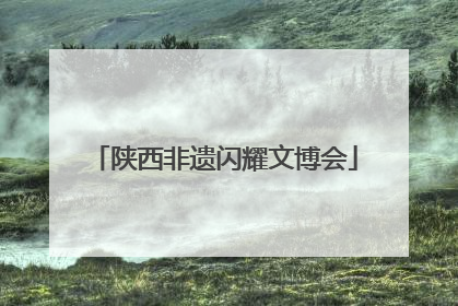 陕西非遗闪耀文博会