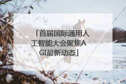 首届国际通用人工智能大会聚焦AGI最新动态