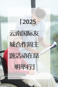 2025云南国际友城合作周主题活动在昆明举行