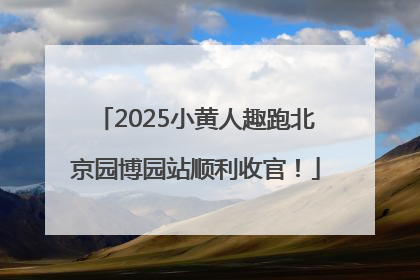 2025小黄人趣跑北京园博园站顺利收官！